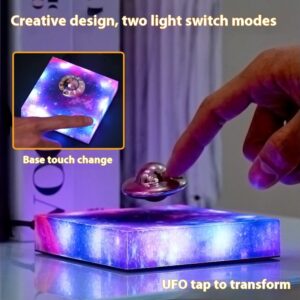 Levitating UFO Color Galaxy Lamp Magnetic Suspension UFO Star Light Creative Gift Decoration Home Decor